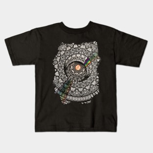 Rainbow mandala Kids T-Shirt